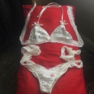 Doll Medium white bikini